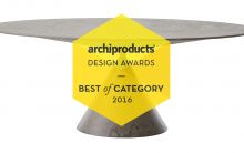 Il tavolo Clay di Desalto vince l'Iconic Design Award 2016
