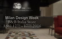 Nuove proposte B&B Italia per la Milano Design Week