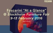 Foscarini partecipa alla Stockholm Furniture Fair