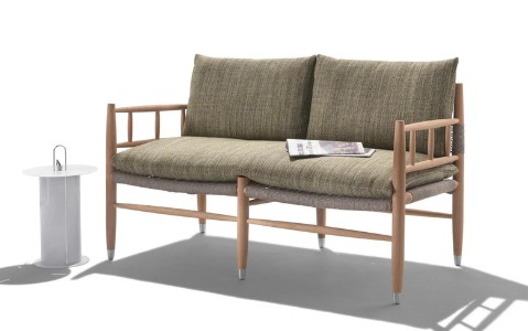 Flexform Outdoor: il divano e la poltrona Lee