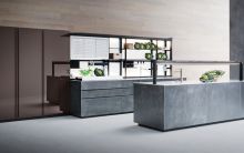 New Artematica Ottone Anticato kitchen by Valcucine